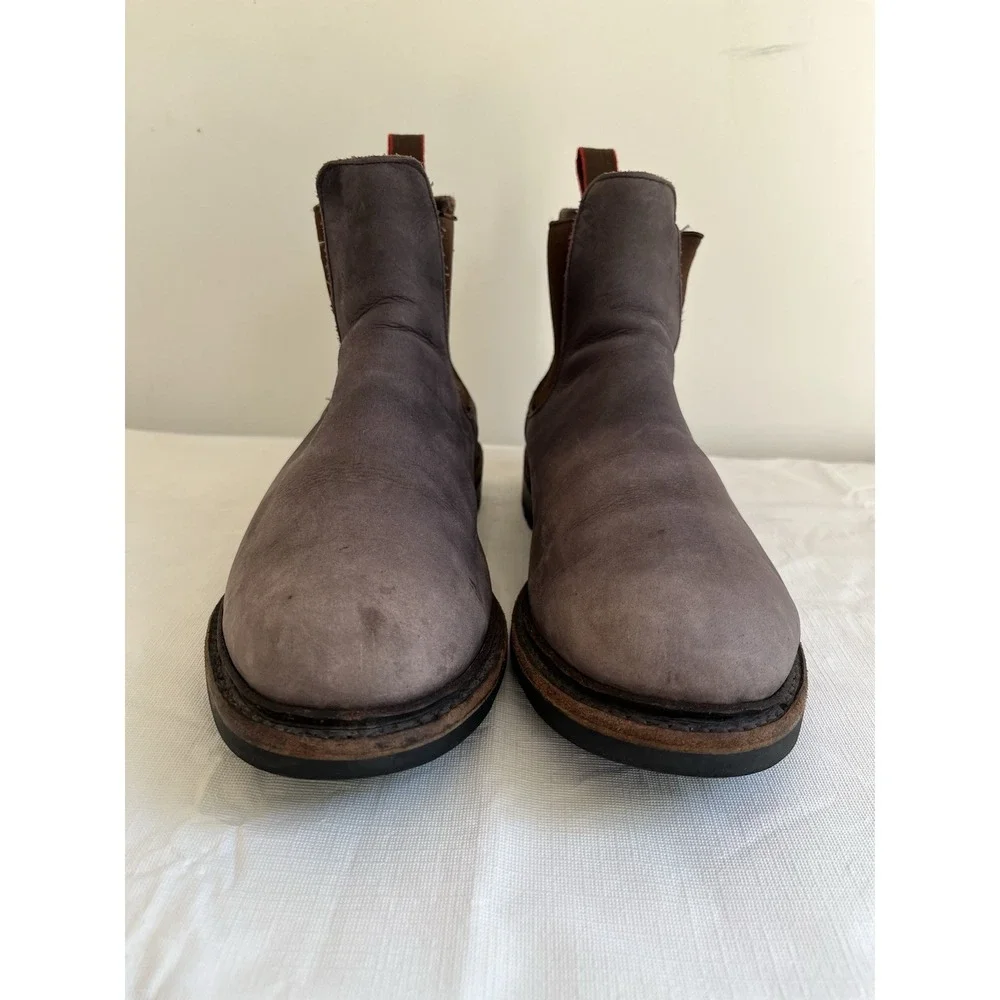 ALLEN EDMONDS Mens Surrey Chelsea 8.5 3E Weatherproof Ankle Boots Brown Comfort‎